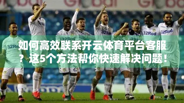 如何高效联系开云体育平台客服？这5个方法帮你快速解决问题！
