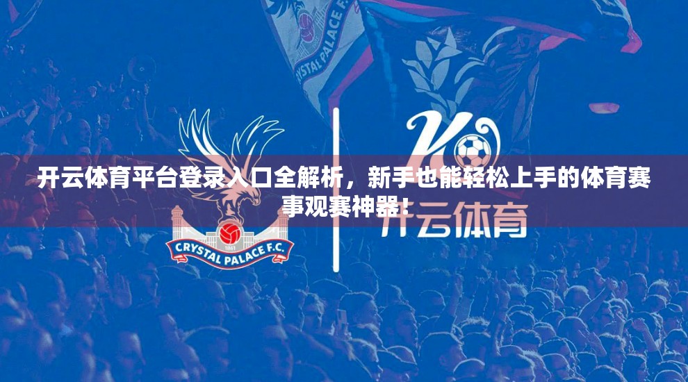 开云体育平台登录入口全解析，新手也能轻松上手的体育赛事观赛神器！