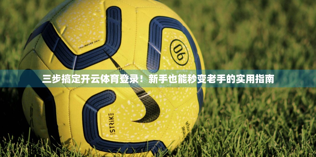 三步搞定开云体育登录！新手也能秒变老手的实用指南