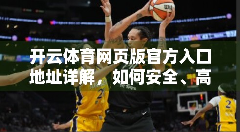 开云体育网页版官方入口地址详解，如何安全、高效访问你的赛事世界？