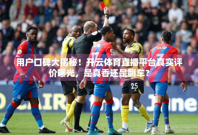 用户口碑大揭秘！开云体育直播平台真实评价曝光，是真香还是翻车？