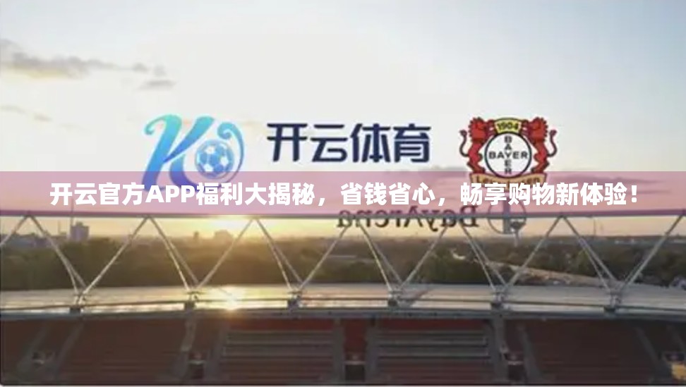 开云官方APP福利大揭秘，省钱省心，畅享购物新体验！