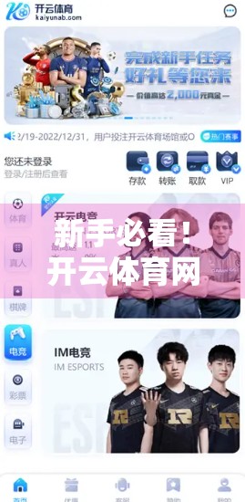 新手必看！开云体育网页版登录全流程图解操作，3分钟搞定账号进入！