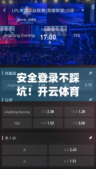 安全登录不踩坑！开云体育官网入口App使用全攻略，教你轻松避雷！