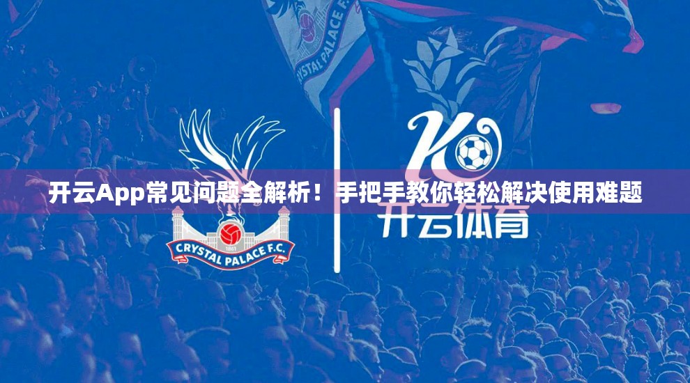 开云App常见问题全解析！手把手教你轻松解决使用难题