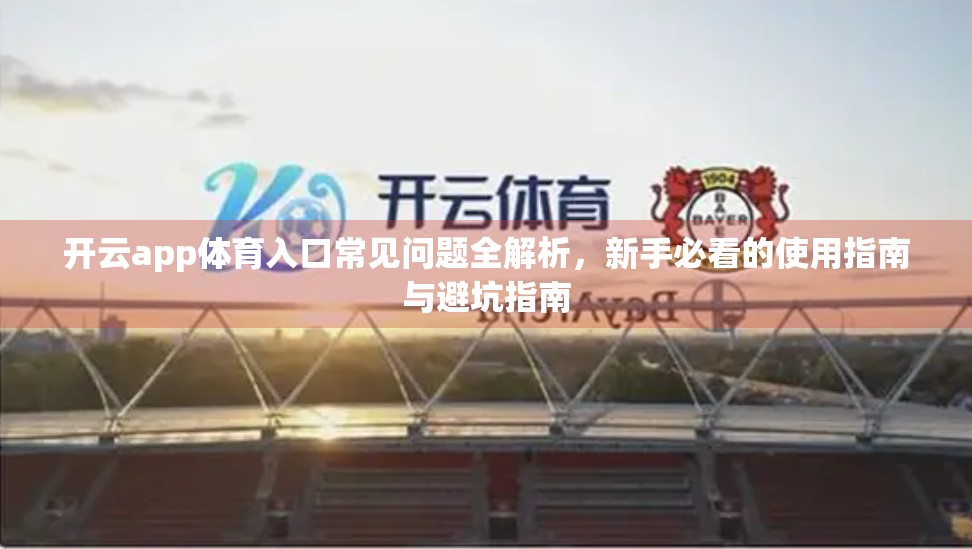 开云app体育入口常见问题全解析，新手必看的使用指南与避坑指南