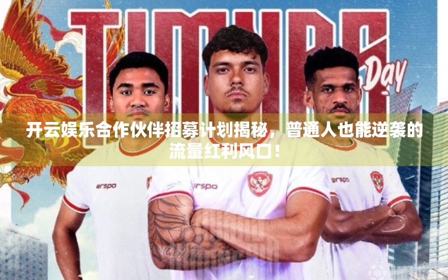 开云娱乐合作伙伴招募计划揭秘，普通人也能逆袭的流量红利风口！